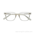 New Glasses Gentleman Stylish Specs Acetate Frames Optical Eyeglasses